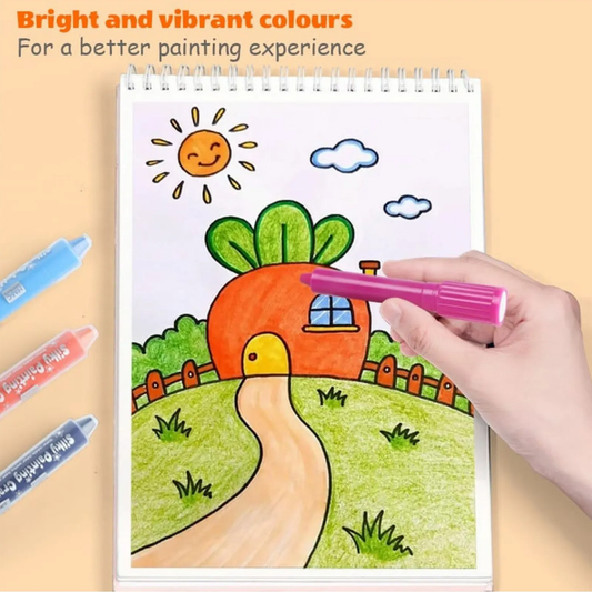 Set of 36 Vibrant Shades Twistable Crayons