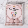 Love Cat Wired Headphones – Cute Cat Ear Headset