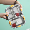 Little Osaka Stainless Steel Lunch Box 3-Compartment with Cutlery