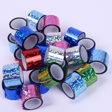 Shiny Decoration Glitter Tape Set of 12 Rolls
