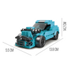 Blue Ghost Race Car 10-in-1 Building Blocks – 201+ Pcs DIY Set