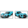 Blue Ghost Race Car 10-in-1 Building Blocks – 201+ Pcs DIY Set