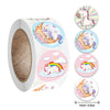 Magical Unicorn 500 Decorative Sticker Roll