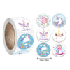 Magical Unicorn 500 Decorative Sticker Roll