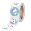 Magical Unicorn 500 Decorative Sticker Roll