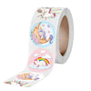 Magical Unicorn 500 Decorative Sticker Roll