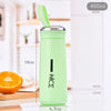 Double-Layer Portable Glass Cup – 450ml | Spill-Free & Stylish