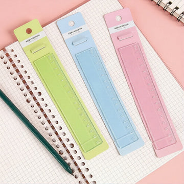 Pastel Jelly Ruler - 15Cm