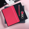 Personalized Trio: Diary, Pen, and Keychain Set