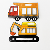 2D Cartoon Construction Vehicle Ziplock  GIft Bags