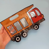 2D Cartoon Construction Vehicle Ziplock  GIft Bags