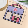 2D Cartoon School Bag Ziplock Pouch | Resealable Gift Bag
