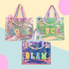 Holographic Tote Bag – Trendy Transparent Bag