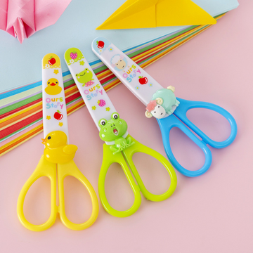 Cute Cartoon Safety Scissors for Kids – Fun & Safe Crafting Tool
