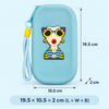 Chic Cartoon Character Silicone Travel Pouch