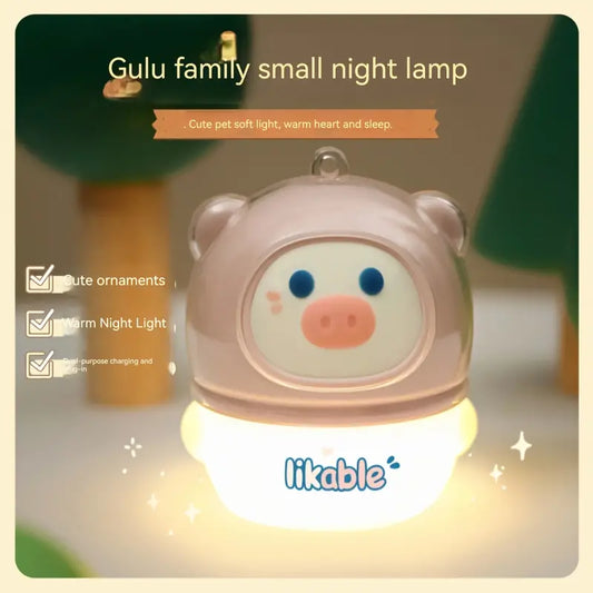 Cute Panda & Duck LED Night Lamp