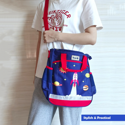 Space Rocket Crossbody Shoulder & Handbag