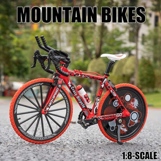 Diecast Alloy Time Trial Bike Model | Sports Inspired Miniature Bicycle Toy