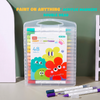 48 Colors Premium Art Markers - Double-Headed, Water-Based Paint