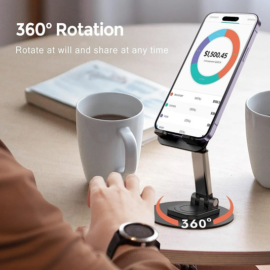 360° Rotatable Foldable Mobile Stand Perfect for Corporate Gift