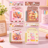 3D Cute Cartoon Spiral Notebook | A7 Mini Pocket Notepad