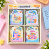 3D Cute Cartoon Spiral Notebook | A7 Mini Pocket Notepad