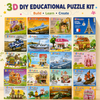3D DIY Educational Puzzle Kit | Creative Model Building for Kids