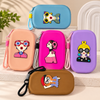 Chic Cartoon Character Silicone Travel Pouch