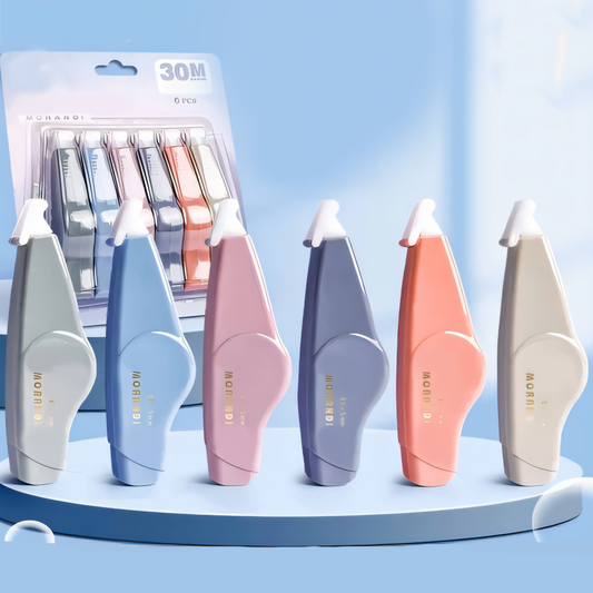Cute Pastel Correction Tape - Pack of 6