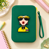 Chic Cartoon Character Silicone Travel Organizer Pouch