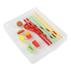 Fast Food Party 13-in-1 Pencil & Eraser Stationery Kit