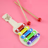 Mini Wooden Guitar Xylophone – 5-Key Musical Instrument Toy