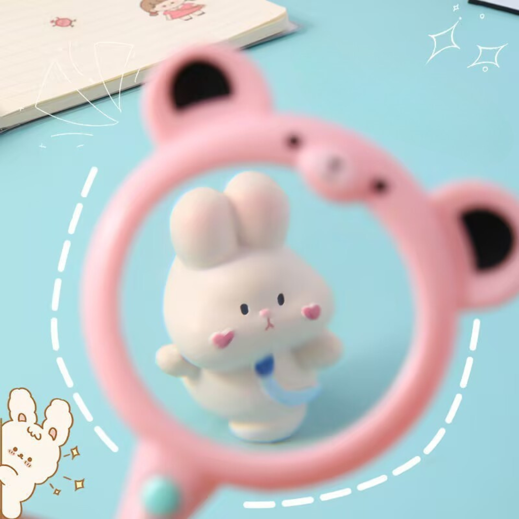 Fun educational magnifier toy for children with animal design.