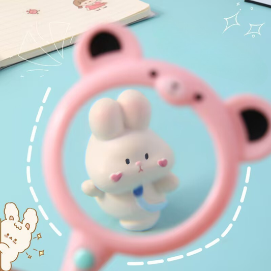Fun educational magnifier toy for children with animal design.