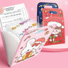 Merry Season A4 13-layer expanding folder with cute Christmas cartoon design