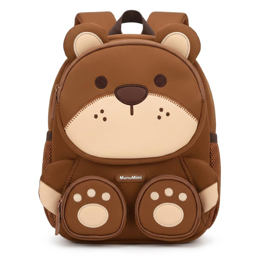 3D Animal Kids School Bag | Lightweight Toddler Backpack