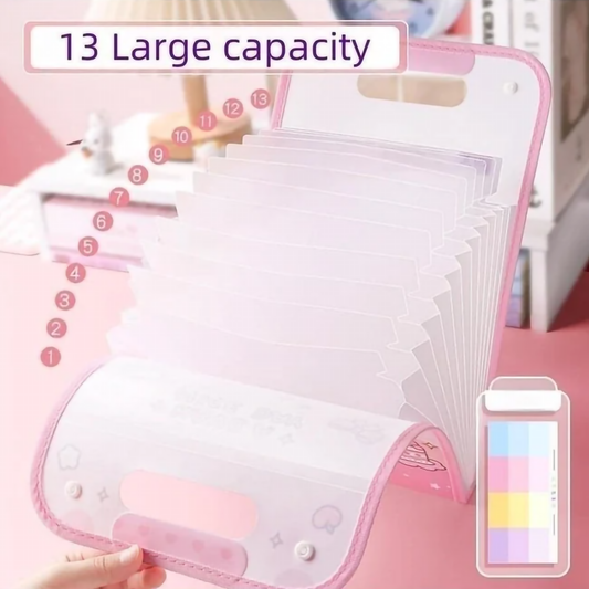 A4 Document File Folder - 13 slots