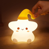 Soft Starry Glow Silicone LED Night Lamp