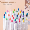 36-Color Premium Acrylic Paint Marker Set - Versatile | Creative