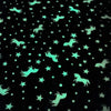 Ultra-Soft Kids Plush Magic Glow in the Dark Blanket