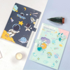 Space File Folder ✨ | Secure Button Lock for Easy Storage