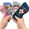 Chic Cartoon Character Silicone Eyeglass Case