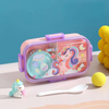 Leak-Proof School Lunch Box 530ml  with Sauce Jar & Partition Divider