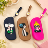 Chic Cartoon Character Silicone Eyeglass Case