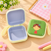 Cute Little Amélie Square Coin Pouch
