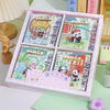 Cute Panda Backyard Mini Spiral Diary with Index Tabs