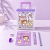 6-in-1 Cartoon Theme Stationery Set