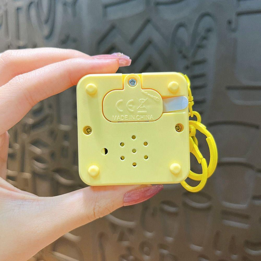 Cartoon Printed Bus Shaped Compass