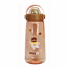 600ml Kawaii 3D Dome Water Bottle Sipper with Handle