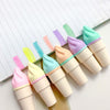 Cone Ice Cream Highlighters – 6 Color Fun